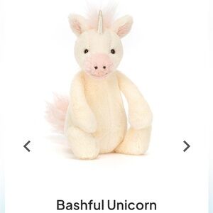 LIKE NEW Little Bashful Unicorn ~ Comes with Detached Tag